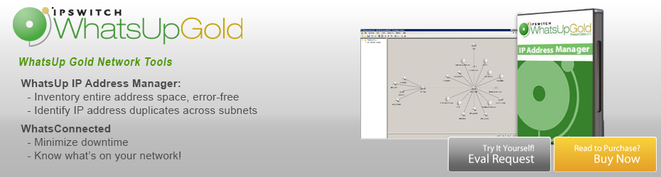 WhatsUp Gold Network Tools